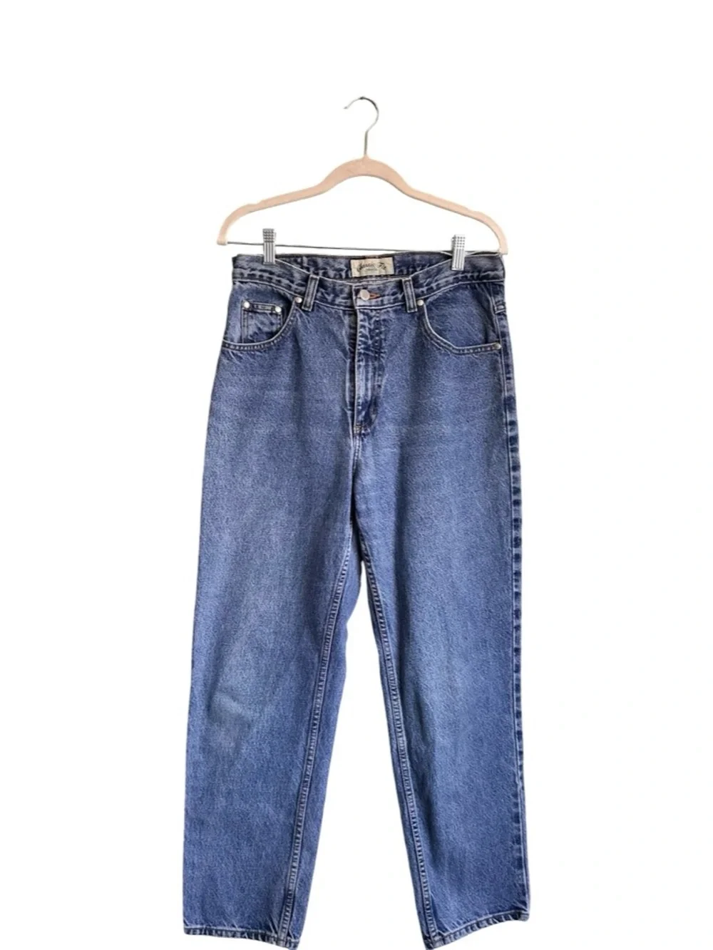Vintage St. John's Bay Classic Fit High Waist Blue Mom Jeans Women’s 12